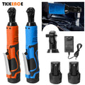 Llave de trinquete 3/8 con 2 baterias 100N.m 18V 2Battery 0833