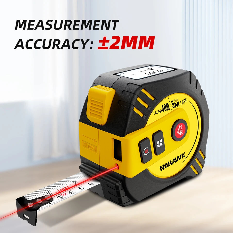 Medidor laser Nohawk 40m 40m Tape Measure 0169