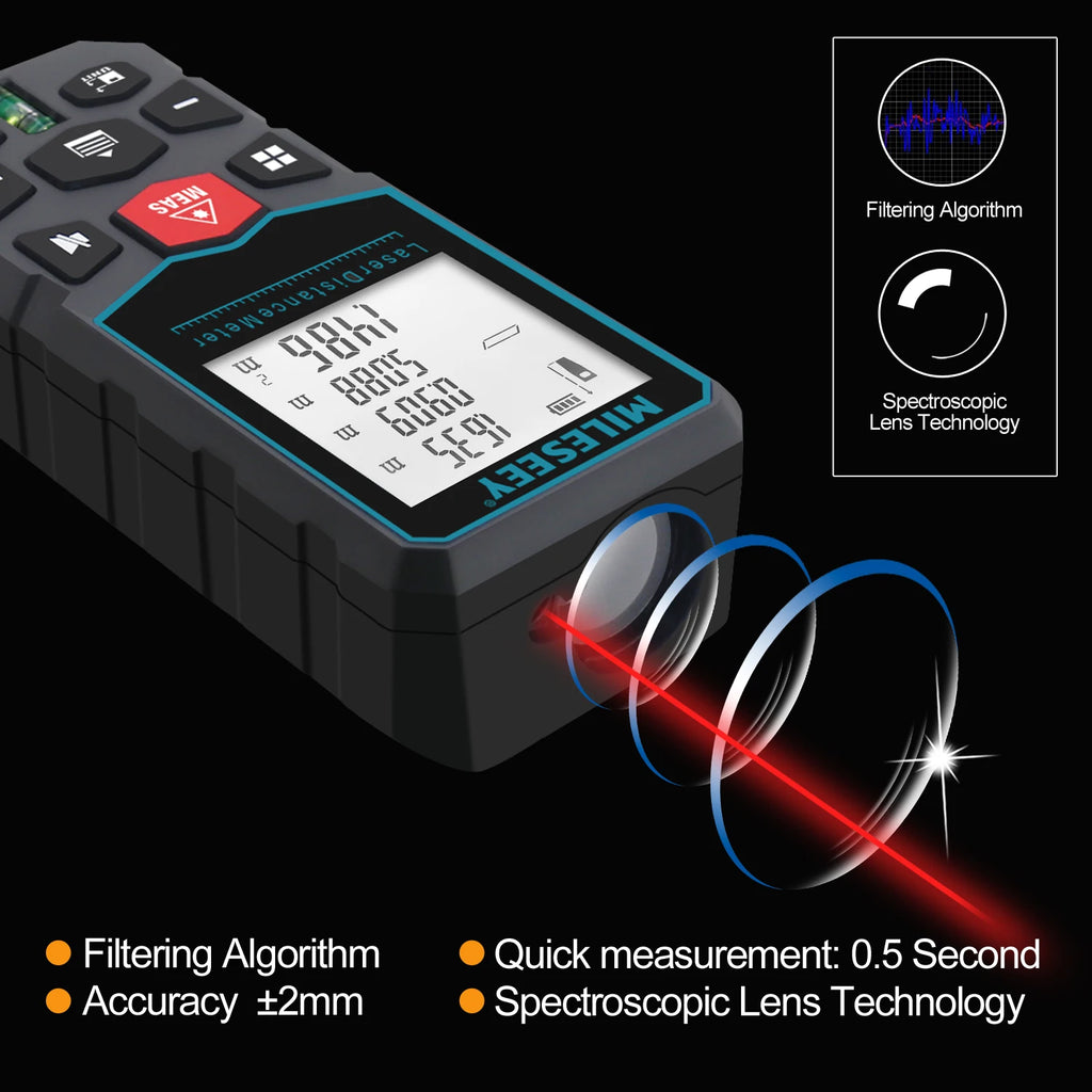Medidor laser MILESEEY X5 40m X5 8396