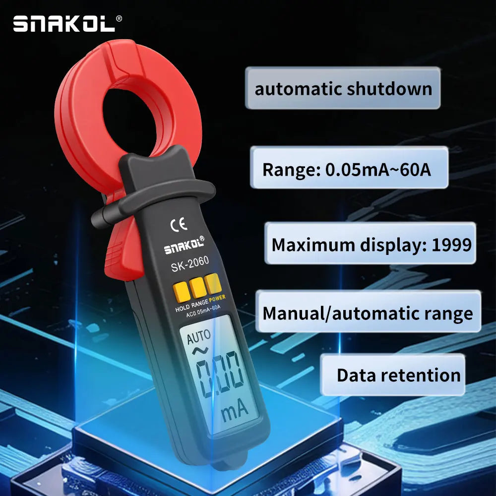 Pinza amperimetrica SNAKOL SK-2060