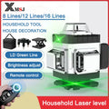 Nivel laser verde 12 lineas 12 Lines Set A 0896