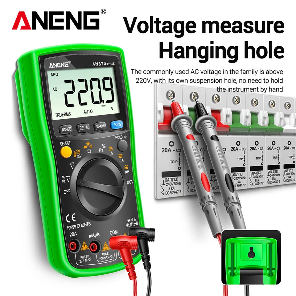 Multimetro digital ANENG AN870