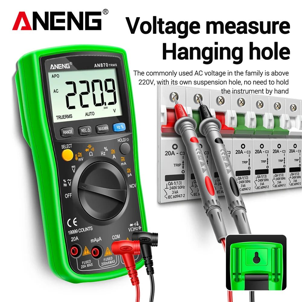 Multimetro digital ANENG AN870