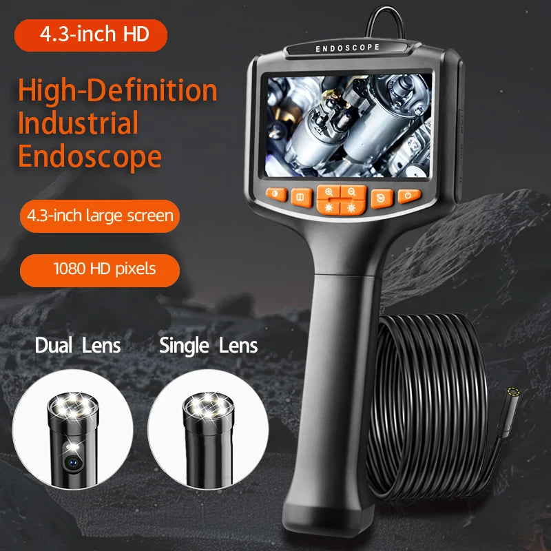 Boroscopio industrial 1080P doble lente