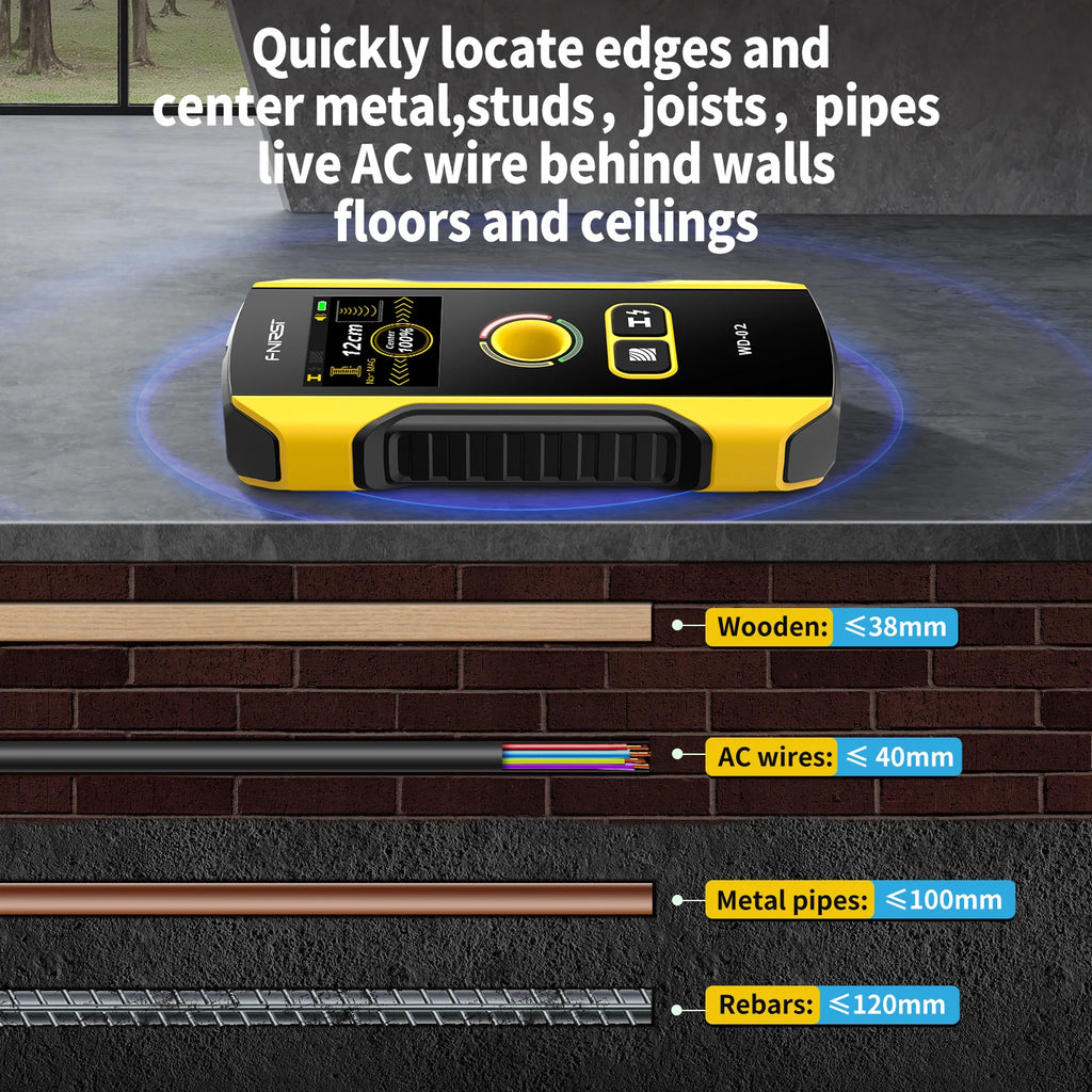 Detector de pared FNIRSI WD-02