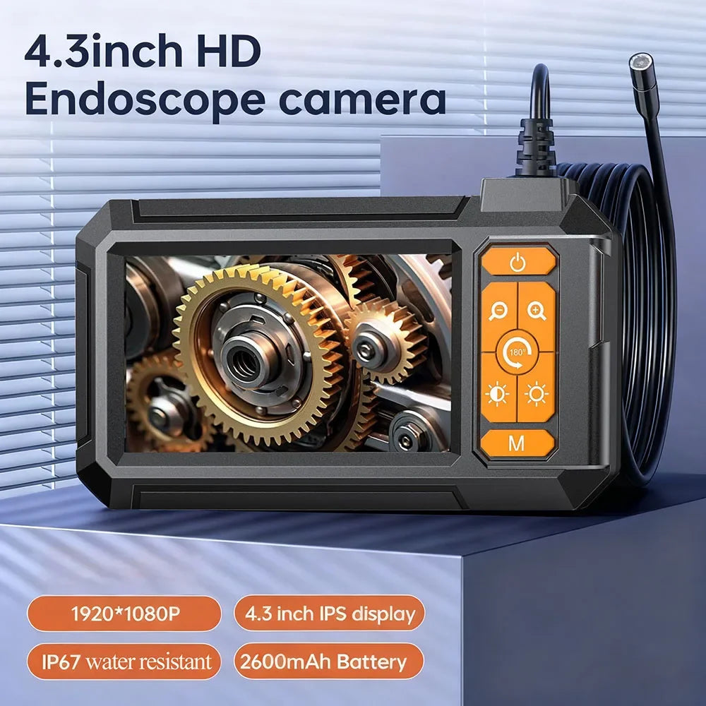Boroscopio industrial 4.3 pulgadas 8mm
