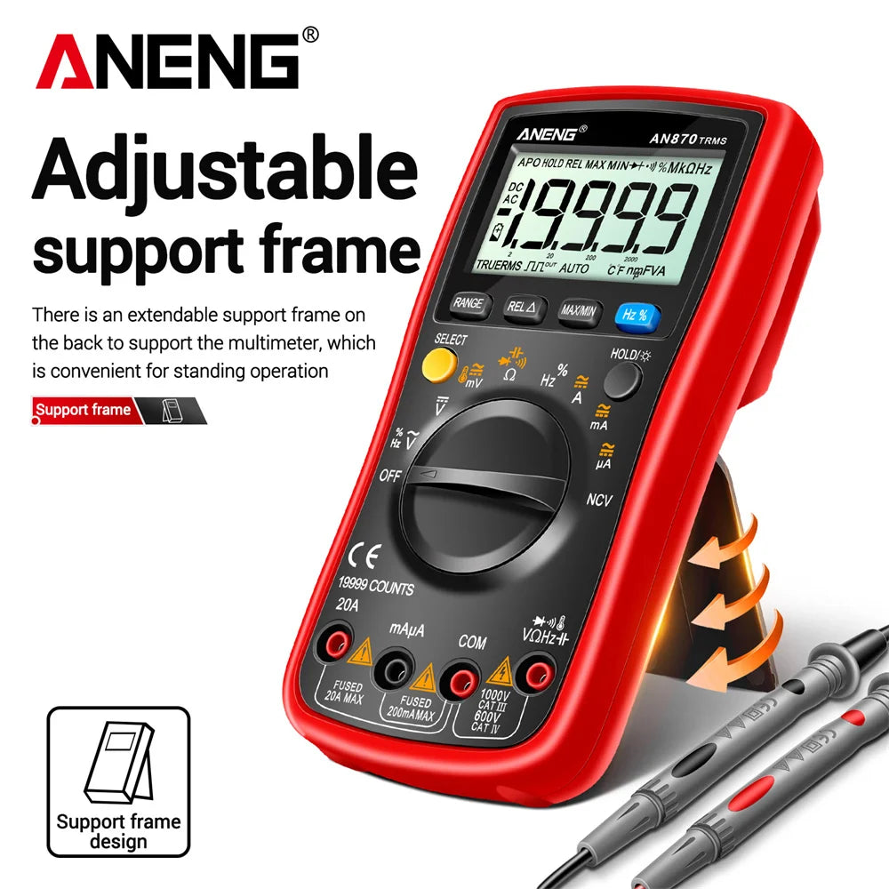 Multimetro digital ANENG AN870