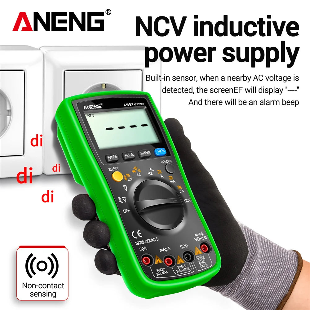 Multimetro digital ANENG AN870