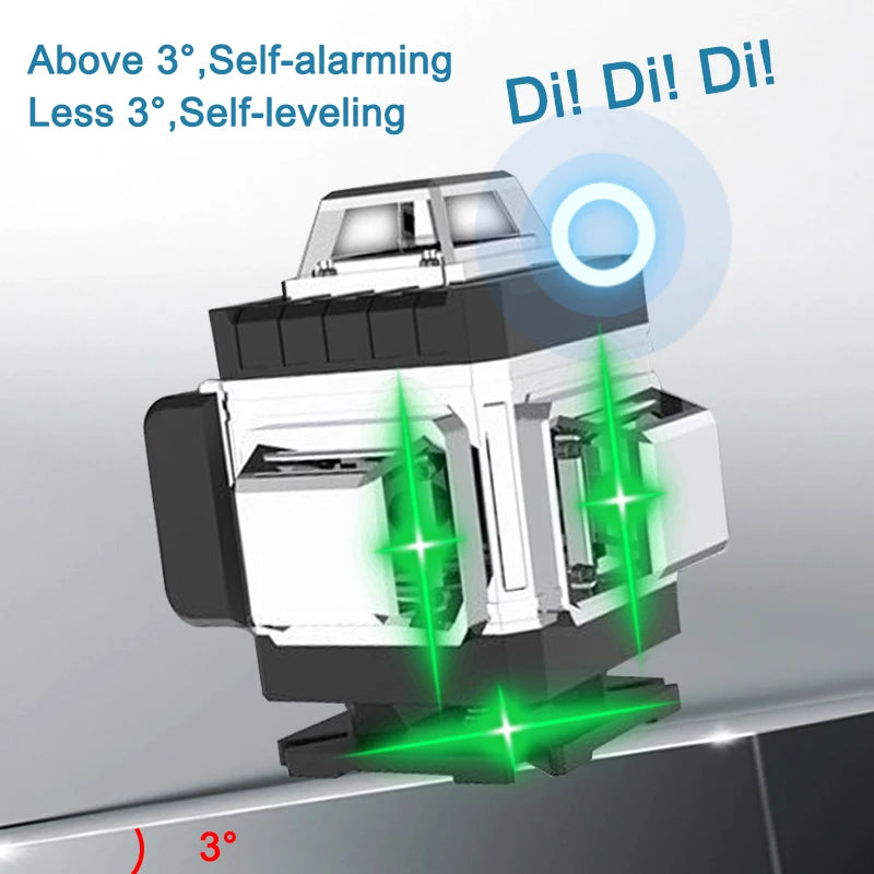 Nivel laser verde 12 lineas 12 Lines Set A 0896