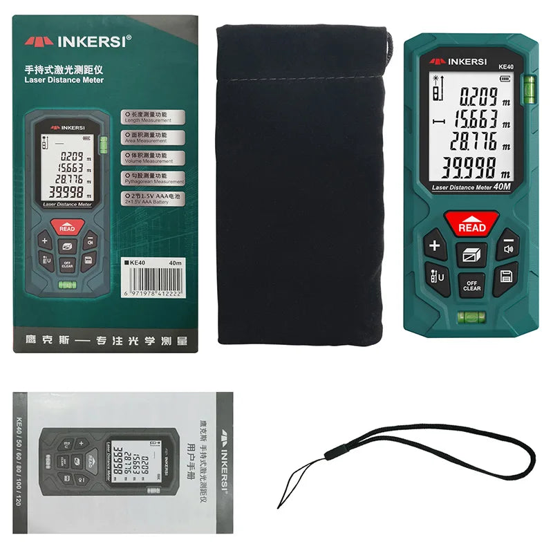 Medidor laser INKERSI 40m