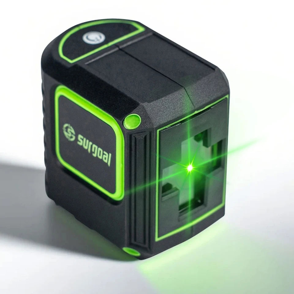 Nivel laser verde 2 lineas 038356 8356