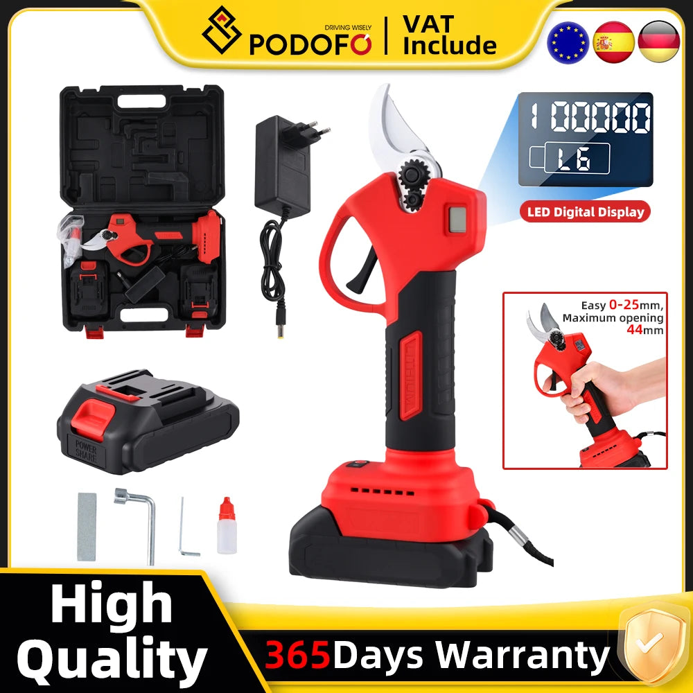 Tijeras podar Podofo con 1 bateria