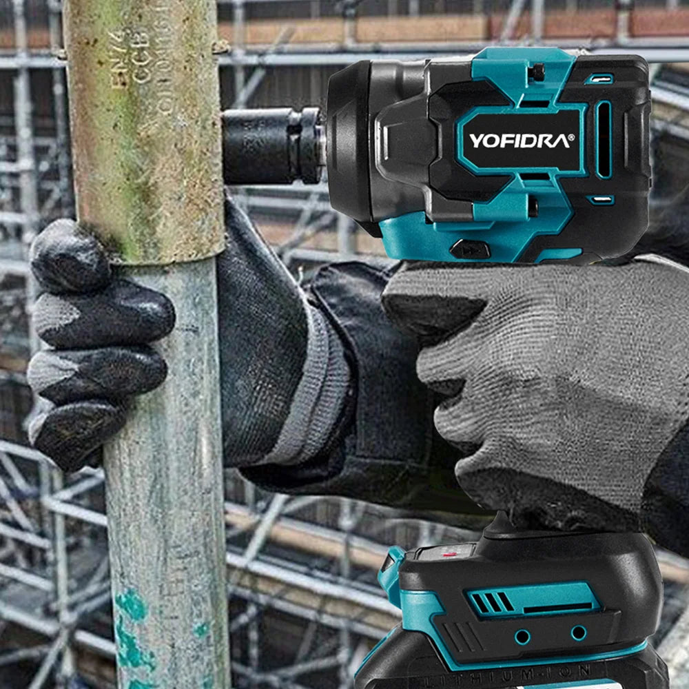 Llave de impacto YOFIDRA 1200Nm 1/2 con 1 bateria