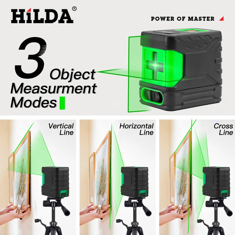 Nivel laser verde 2 lineas KSLS238 5161