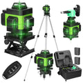 Nivel laser verde 8 lineas