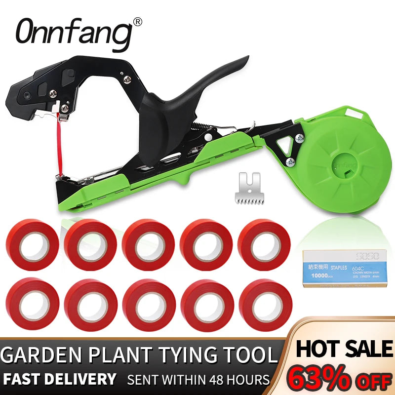 Atadora manual para jardin Onnfang