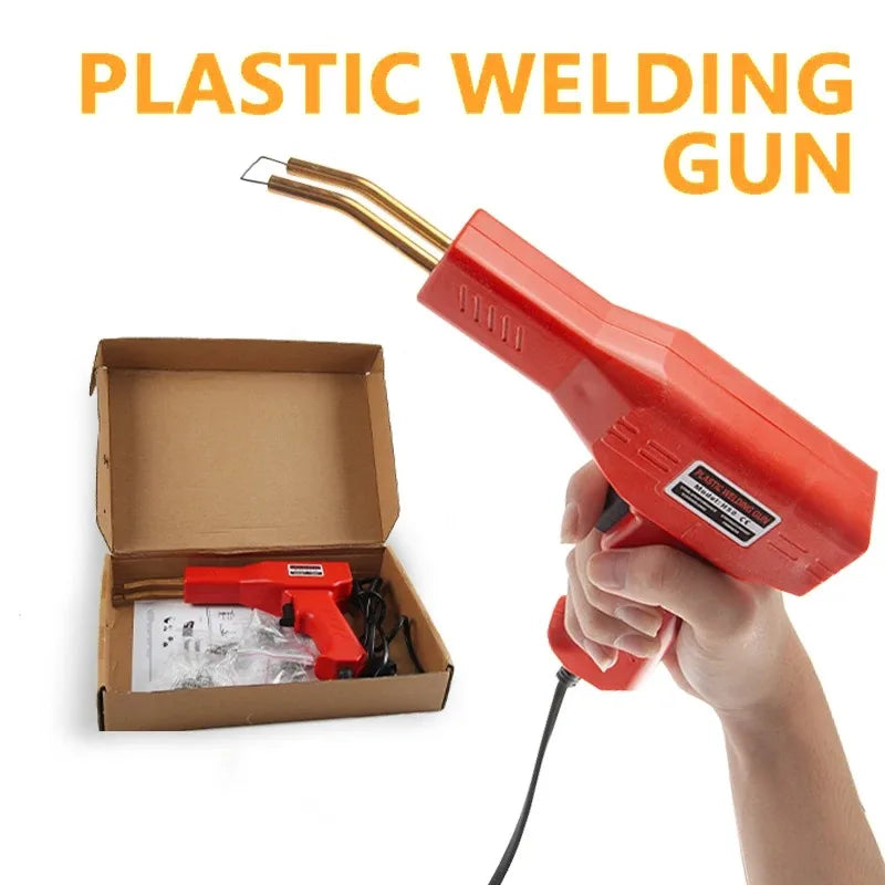 Soldador plastico parachoques con grapas