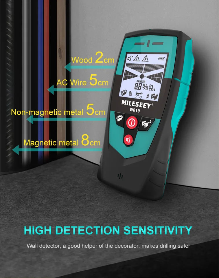 Detector de pared MILESEEY WD10