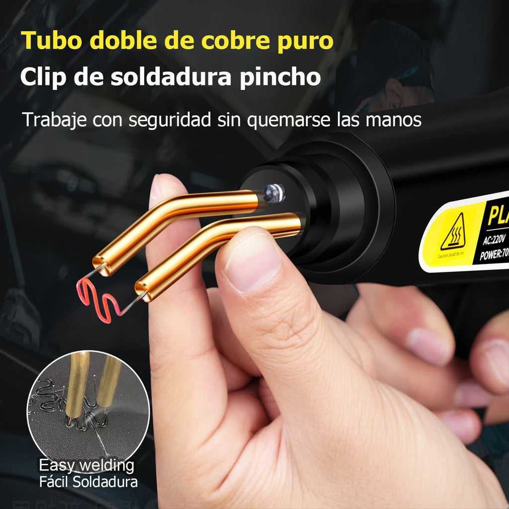 Soldador plastico 400 grapas Paper box set-EU Plug 8484