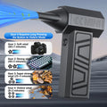 Soplador turbo limpieza recargable