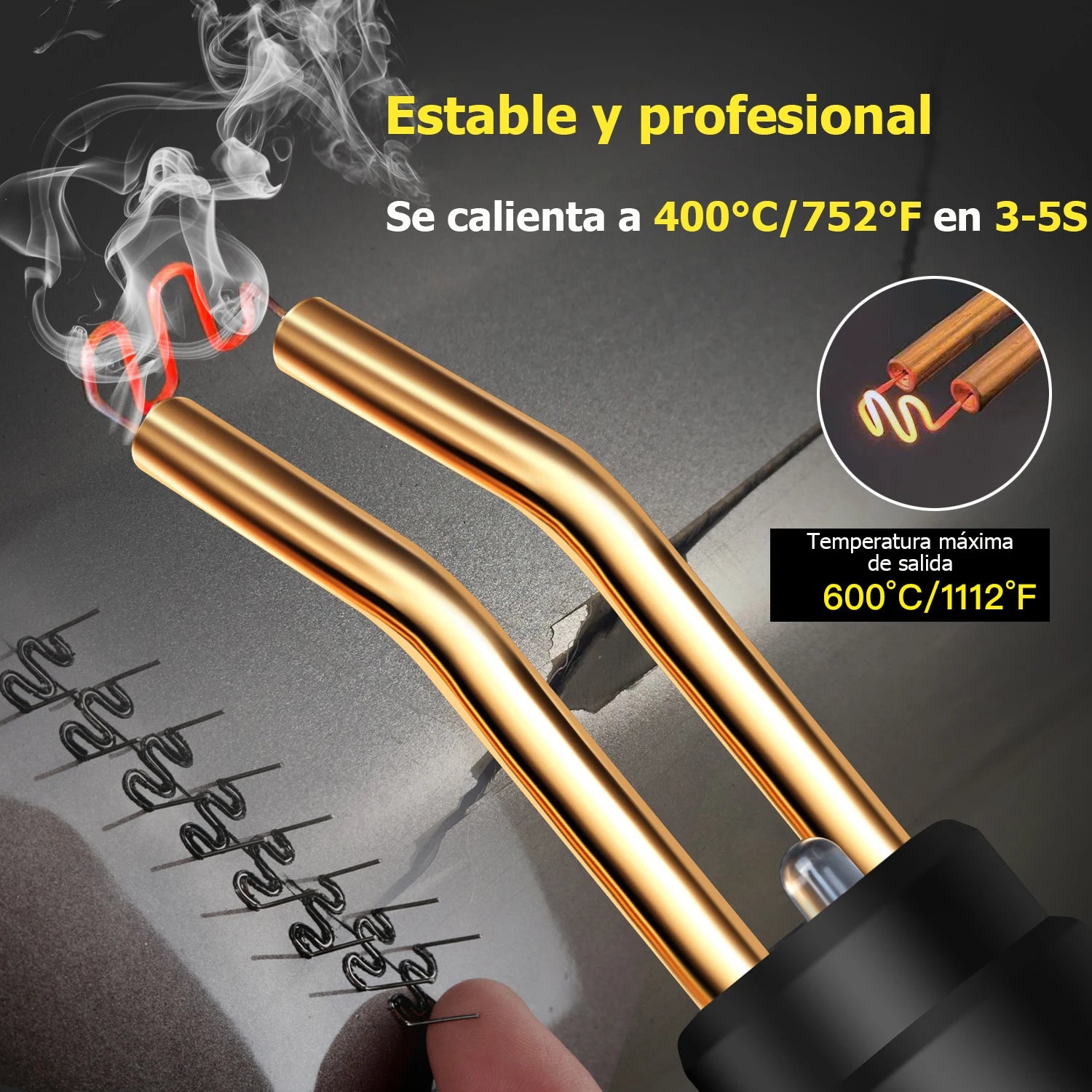 Soldador plastico 400 grapas Paper box set-EU Plug 8484
