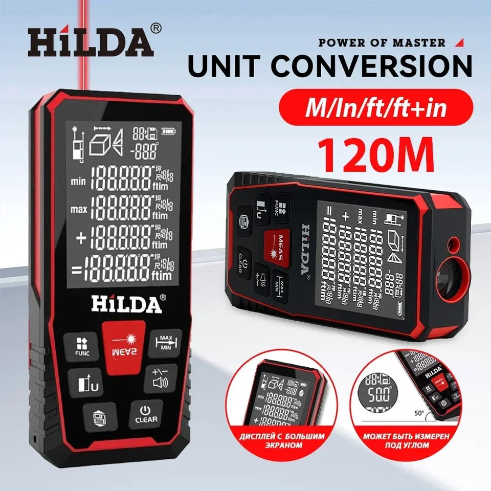 Medidor laser HILDA CJ390 50m 50m CJ390 5591
