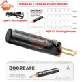 Soldador plastico inalambrico 5000mAh