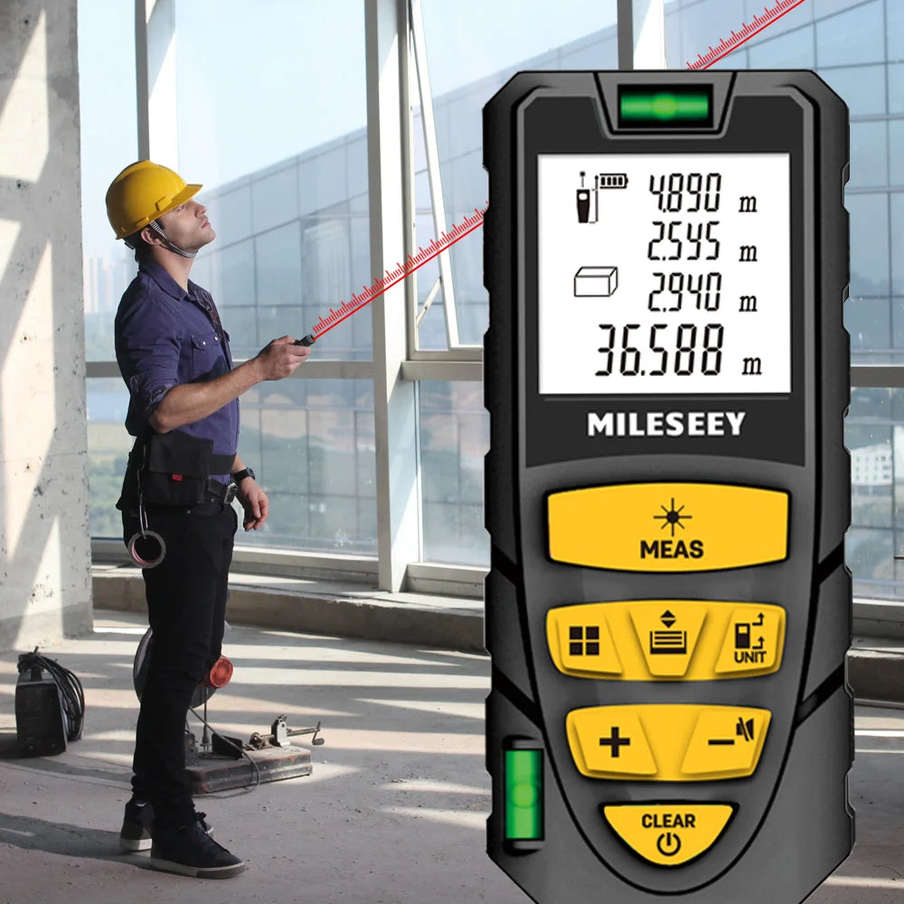 Medidor laser MILESEEY S2 40m