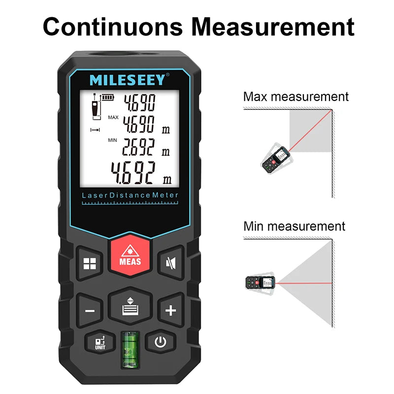 Medidor laser MILESEEY X5 40m X5 8396