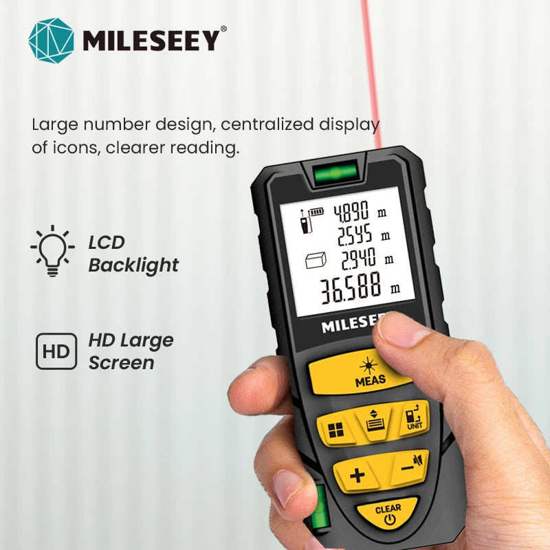 Medidor laser MILESEEY S2 40m