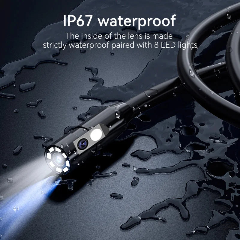 Boroscopio industrial KERUI 1080P 1m doble lente