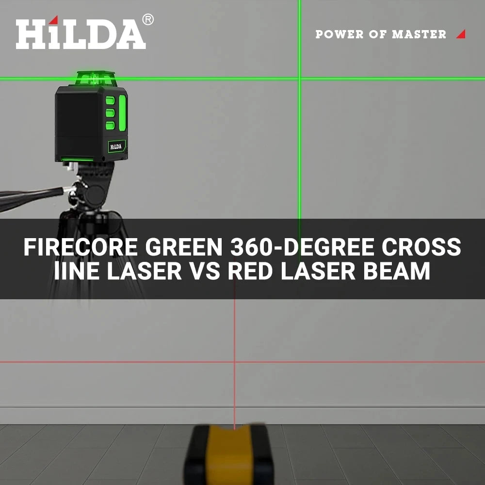 Nivel laser verde 360