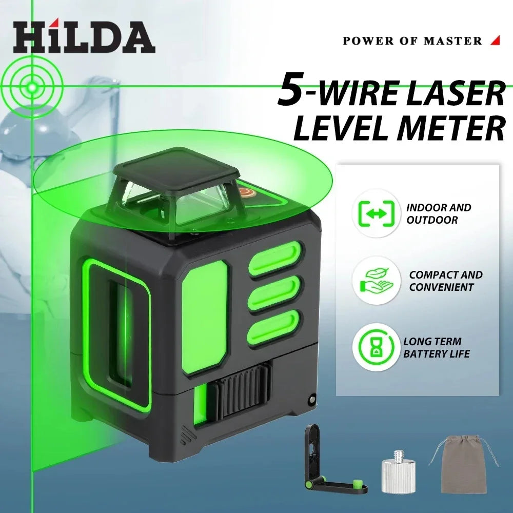 Nivel laser verde 360